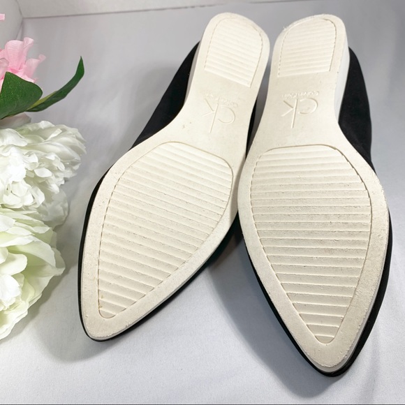 ☀️ Calvin Klein Black flats size 9 Esme - Picture 5 of 8
